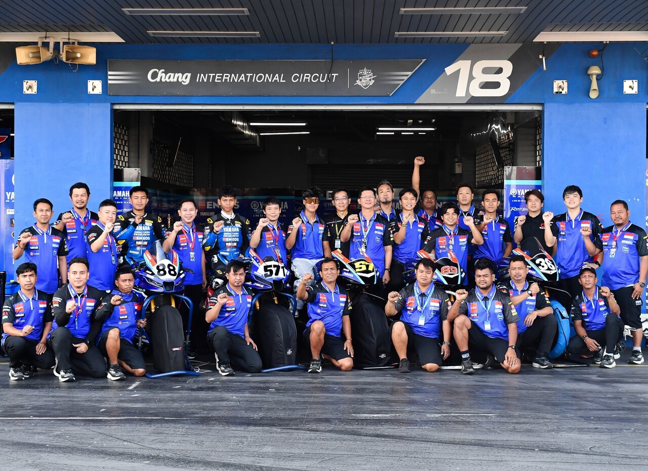 Ada Peningkatan, Yamaha Racing Indonesia Raih Hasil Positif di ARRC 2025