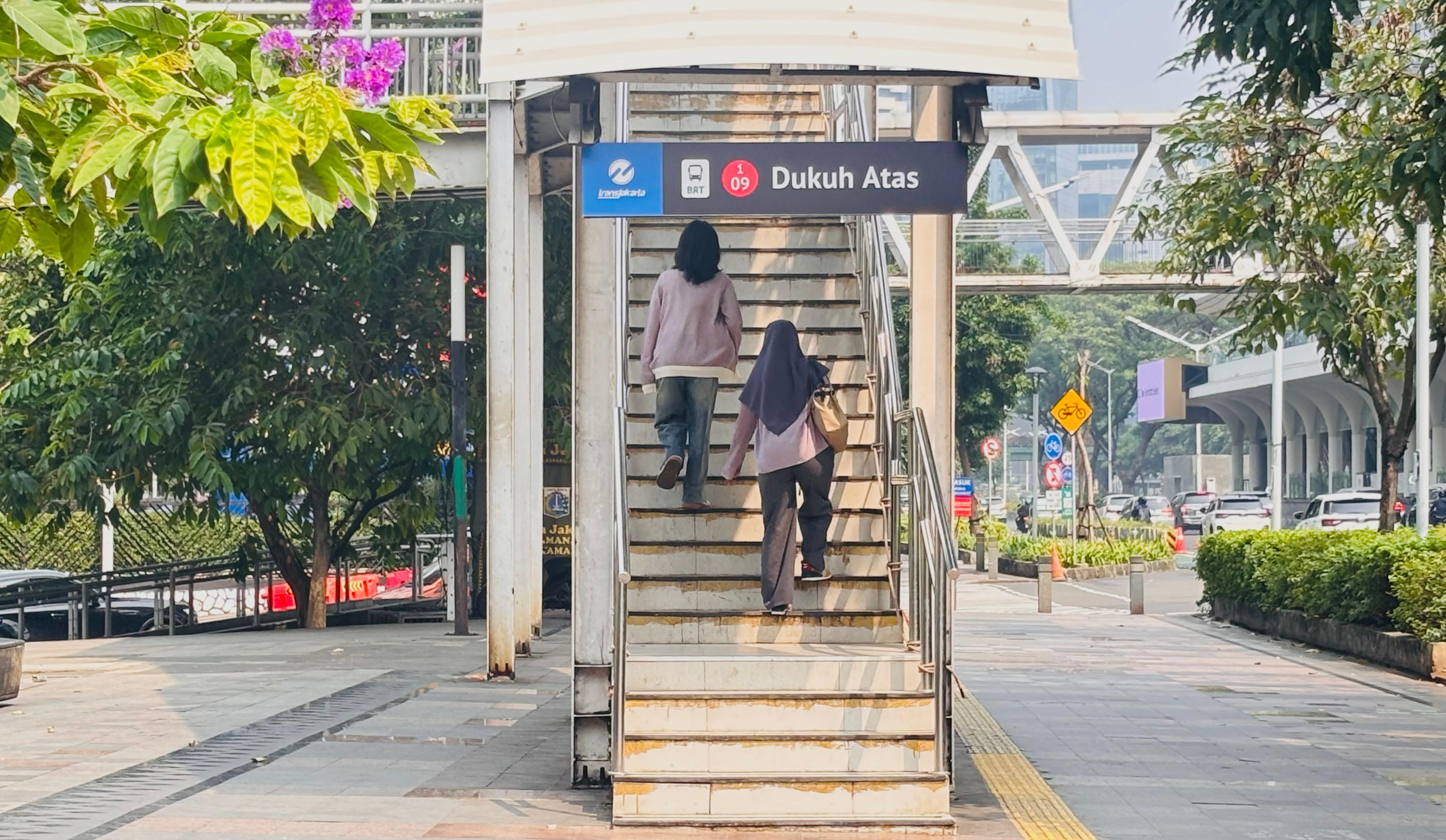 Pedestrian Deck Dukuh Atas Siap Manjakan Pengguna Transum dan Pejalan Kaki