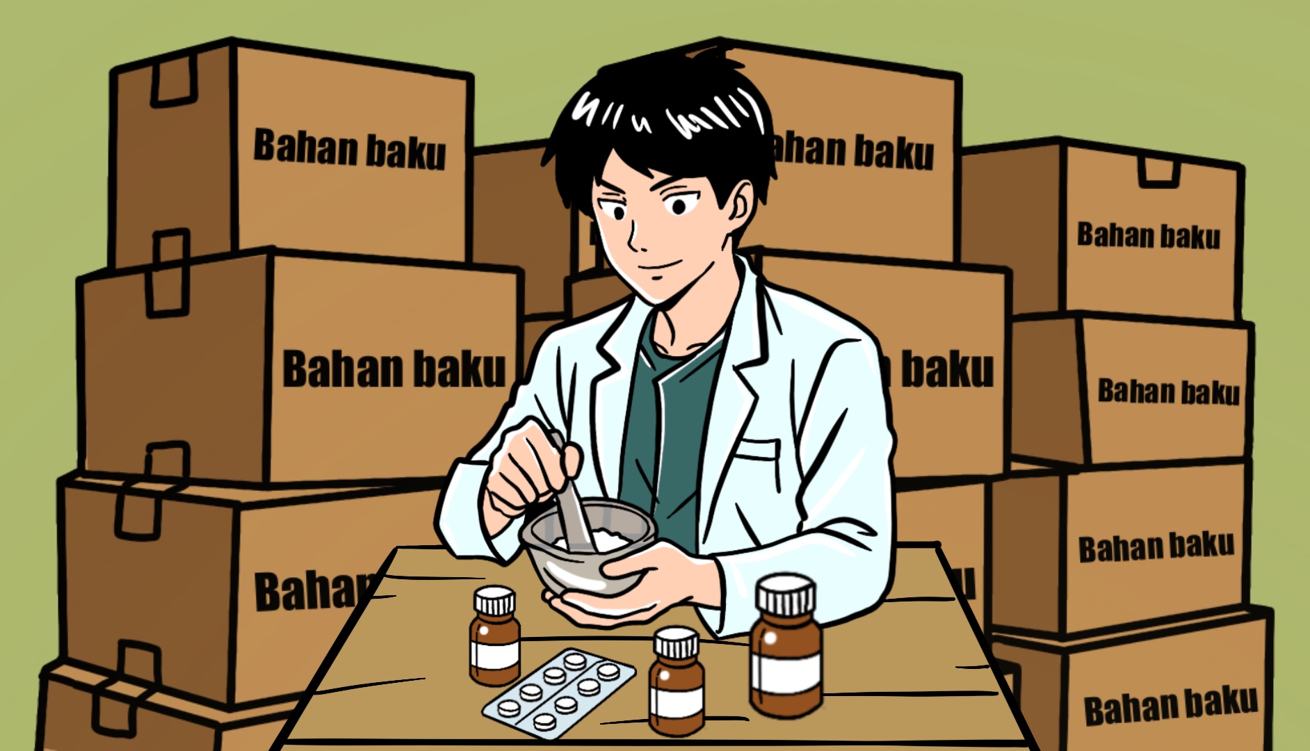 Kemandirian Bahan Baku Obat, Mimpi atau Realitas?
