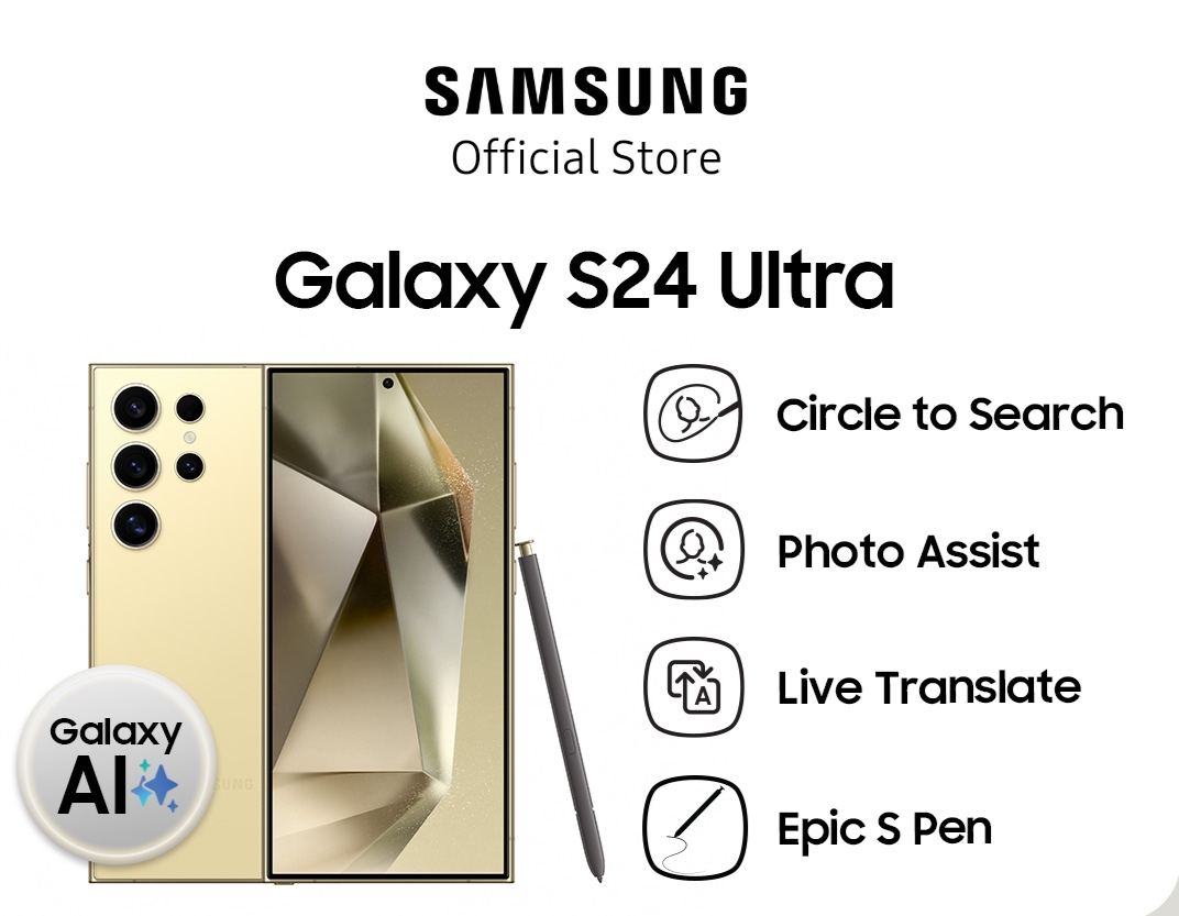 Rasakan Pengalaman Keunggulan Samsung S24 Ultra Dibandingkan S24+, Hanya Ada di Blibli