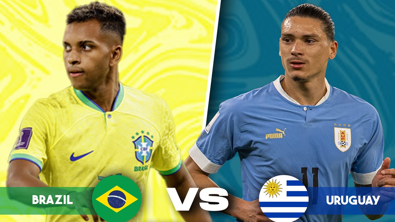 Link Live Streaming Brasil vs Uruguay Kualifikasi Piala Dunia 2026 zona CONMEBOL, KickOFF: 07.45 WIB