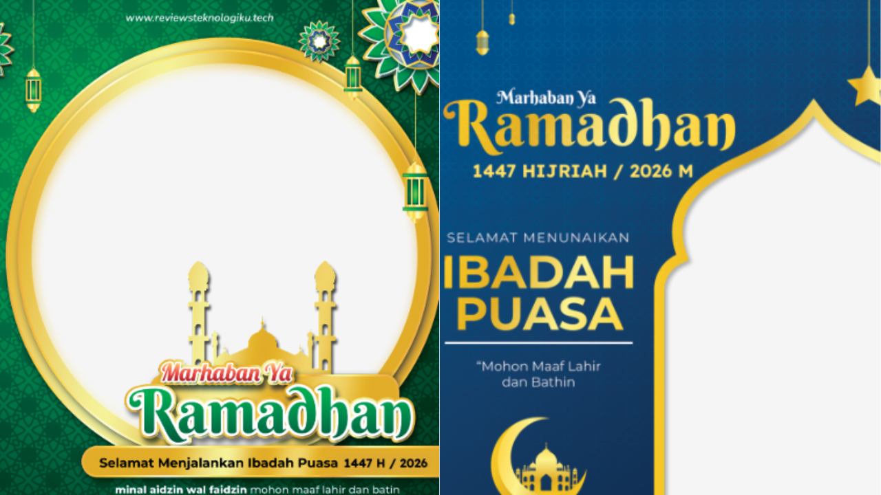 50 Link Twibbon Ramadhan 2026 Gratis dan Terbaru Lengkap Ucapan, Sambut Bulan Puasa Pakai Profil Baru