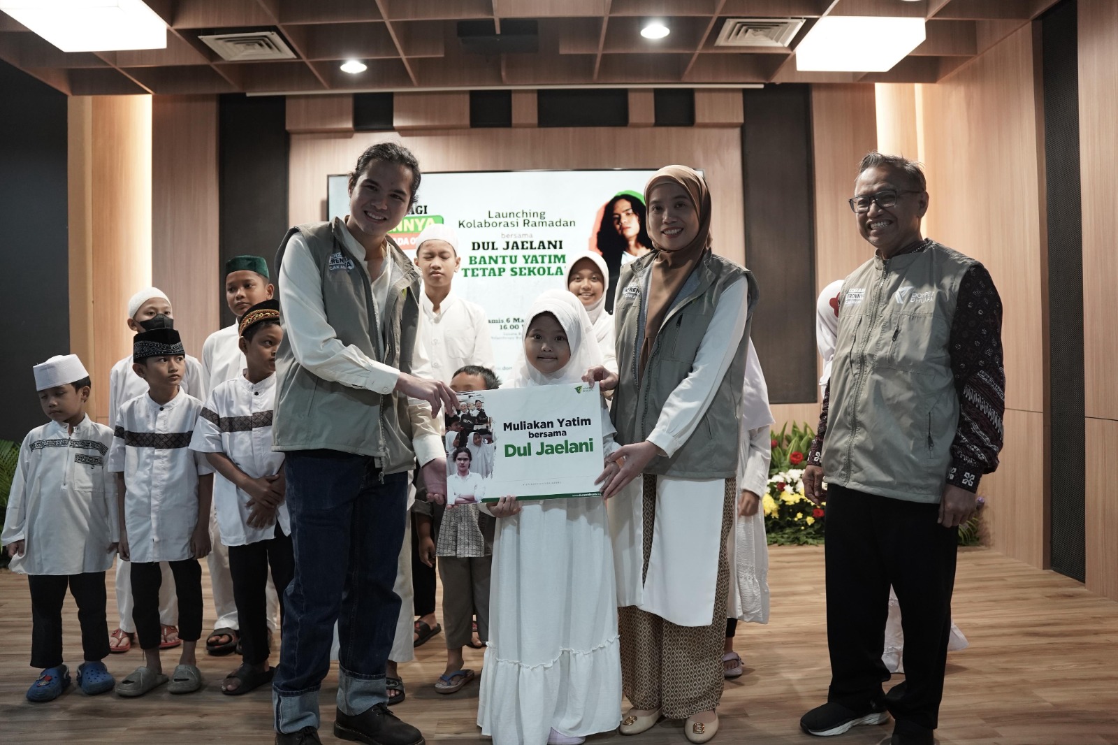 Dompet Dhuafa Bersama Dul Jaelani Usung Kolaboraksi Muliakan Yatim