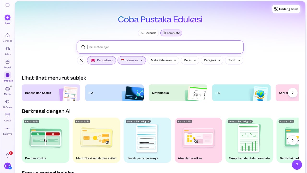 7 Juta Guru dan Murid di Indonesia Manfaatkan Canva, Terbantu Lewat Fitur Pustaka Edukasi