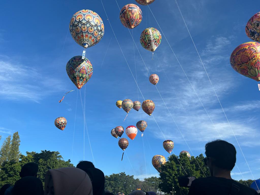 Festival Balon Wonosobo Ditemani dan Diawasi Kemenhub