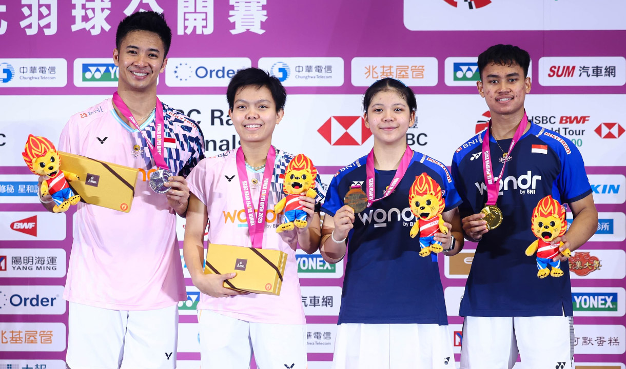 Indonesia Berhasil Bawa Satu Gelar di Chinese Taipei Open 2025 Lewat Pertandingan Berdarah   