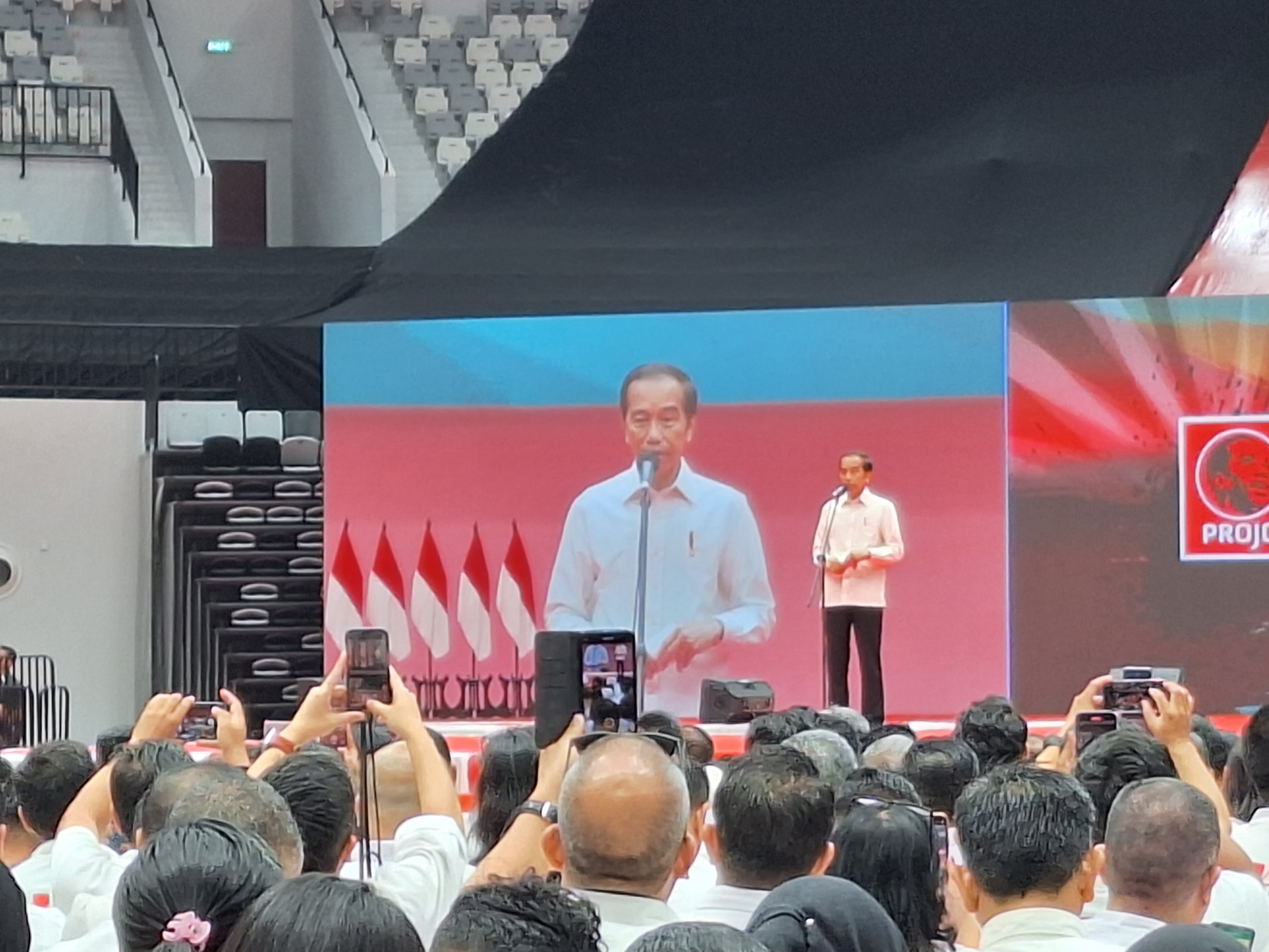 Pesan Jokowi ke Projo : Situasi Jelang Pemilu Menghangat, Jangan Ikut Ngomporin