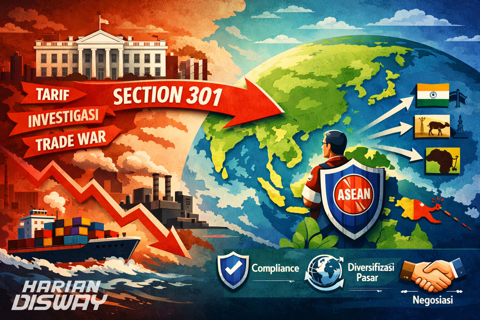 Menavigasi Eksposur Section 301, Jawaban Indonesia atas Tekanan Tarif Global