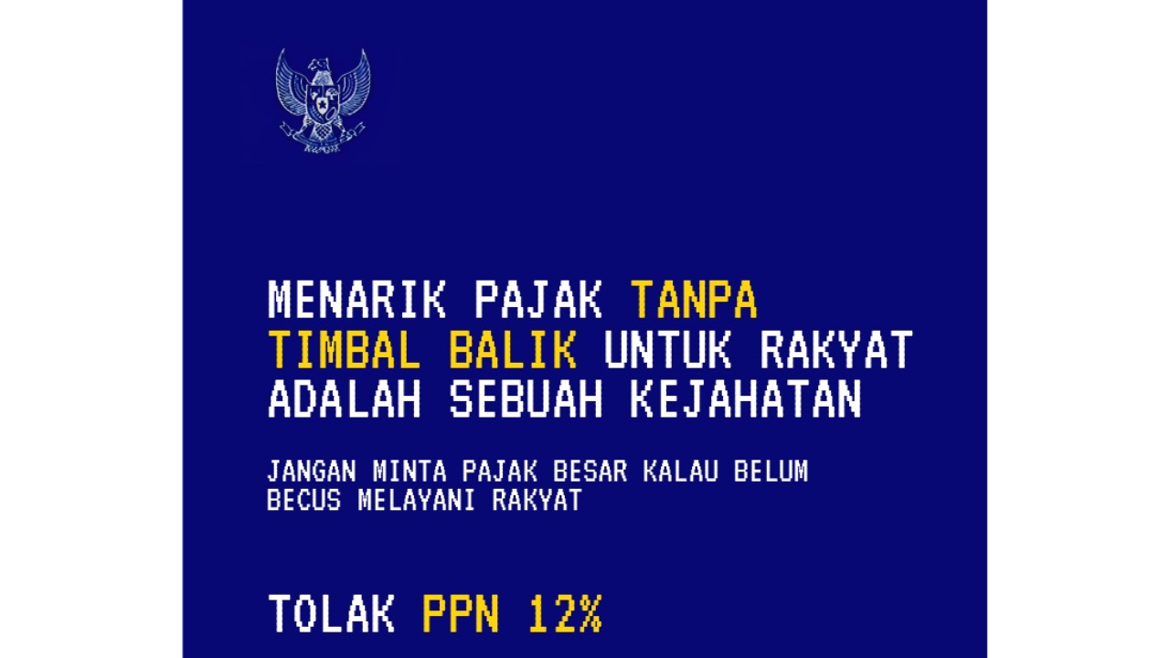 Fenomena Garuda Biru Tolak PPN 12% Menggema, Kemenkeu: Sudah Pertimbangkan Aspek Ekonomi dan Sosial