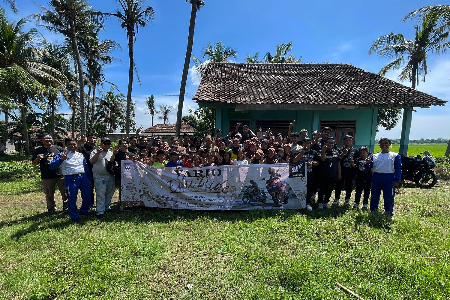 Komunitas Honda Vario Berikan Edukasi Safety Riding Lewat Vario Eduride