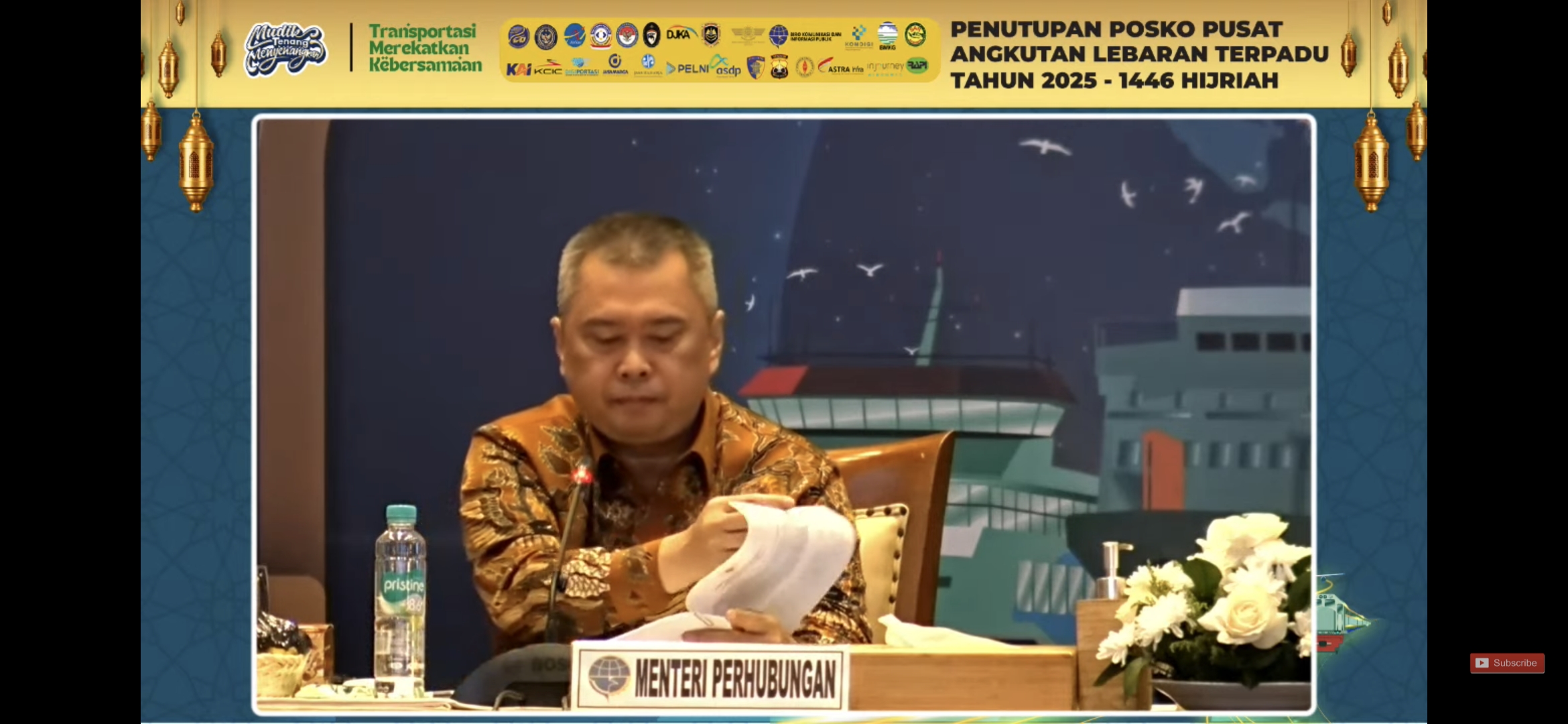 Menhub Dudy: Angka Kecelakaan yang Menurun pada Lebaran 2025