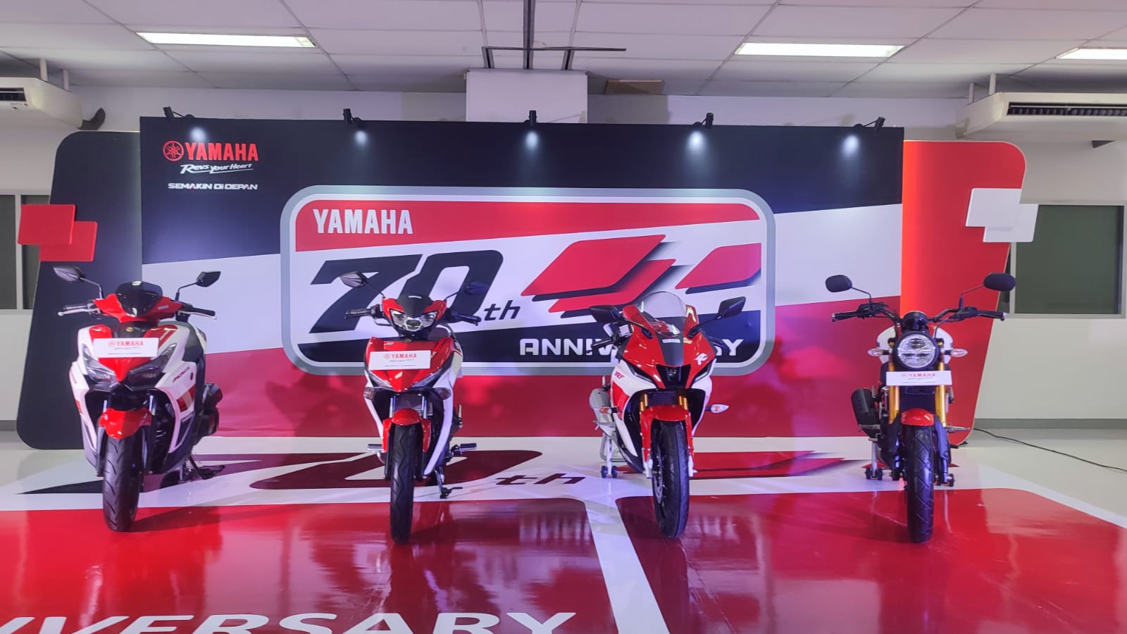 Rayakan 70 Tahun Yamaha, Deretan Livery Ikonik Edisi Spesial Resmi Meluncur