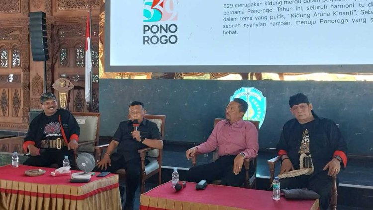 Kidung Logo HUT Ponorogo, Ajak Masyarakat Tak Lupakan Sejarah