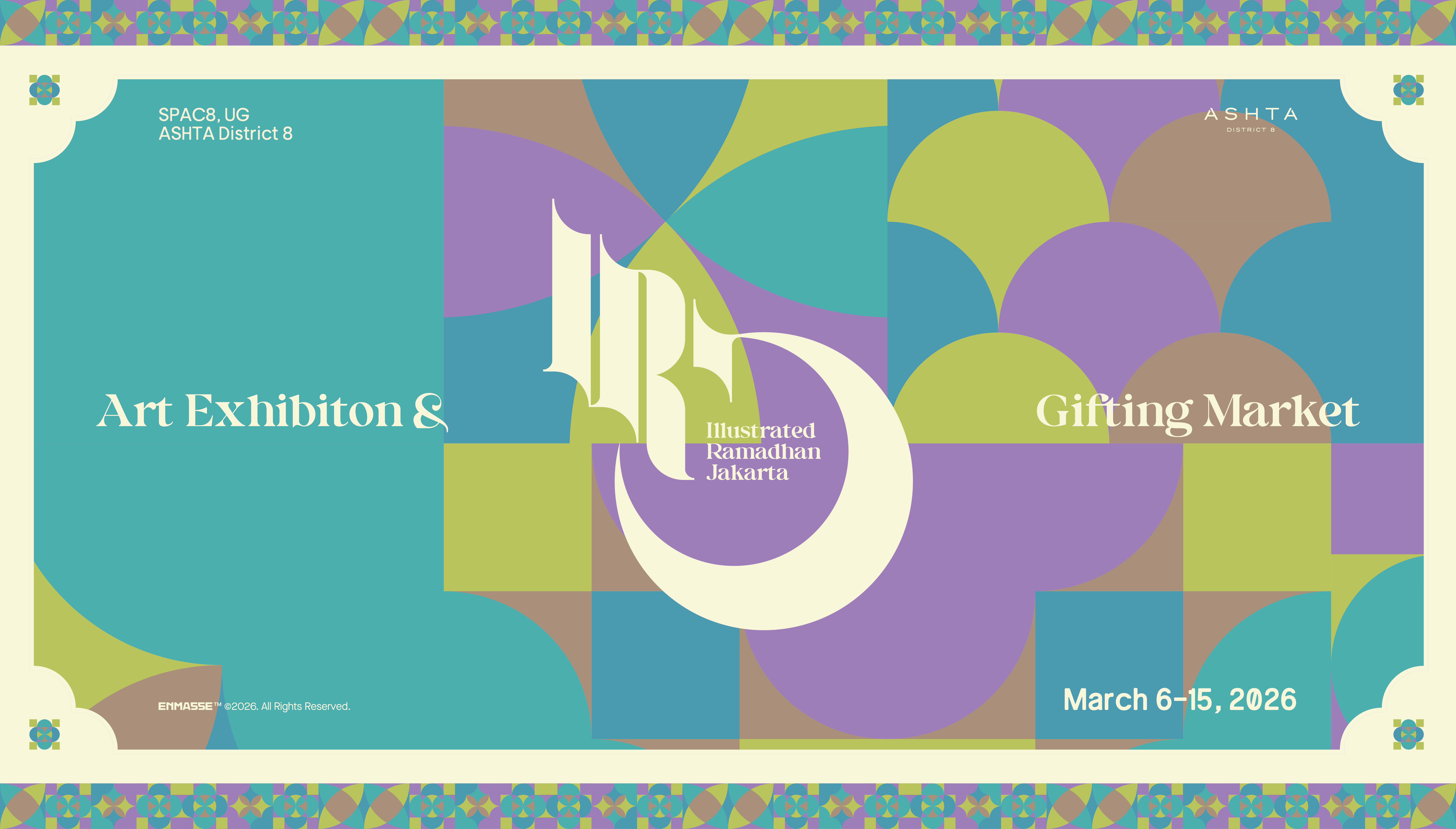 Pecinta Seni Merapat! JICAF Gelar Pameran Illustrated Ramadan Jakarta 2026 di Ashta District 8