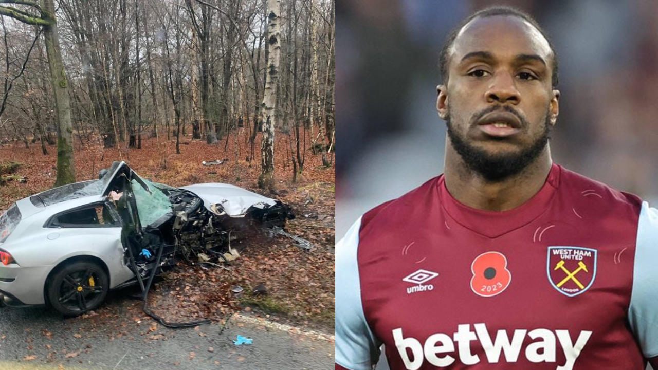 Striker West Ham Michail Antonio Kecelakaan Mobil, Terjebak 45 Menit hingga Alami Cedera