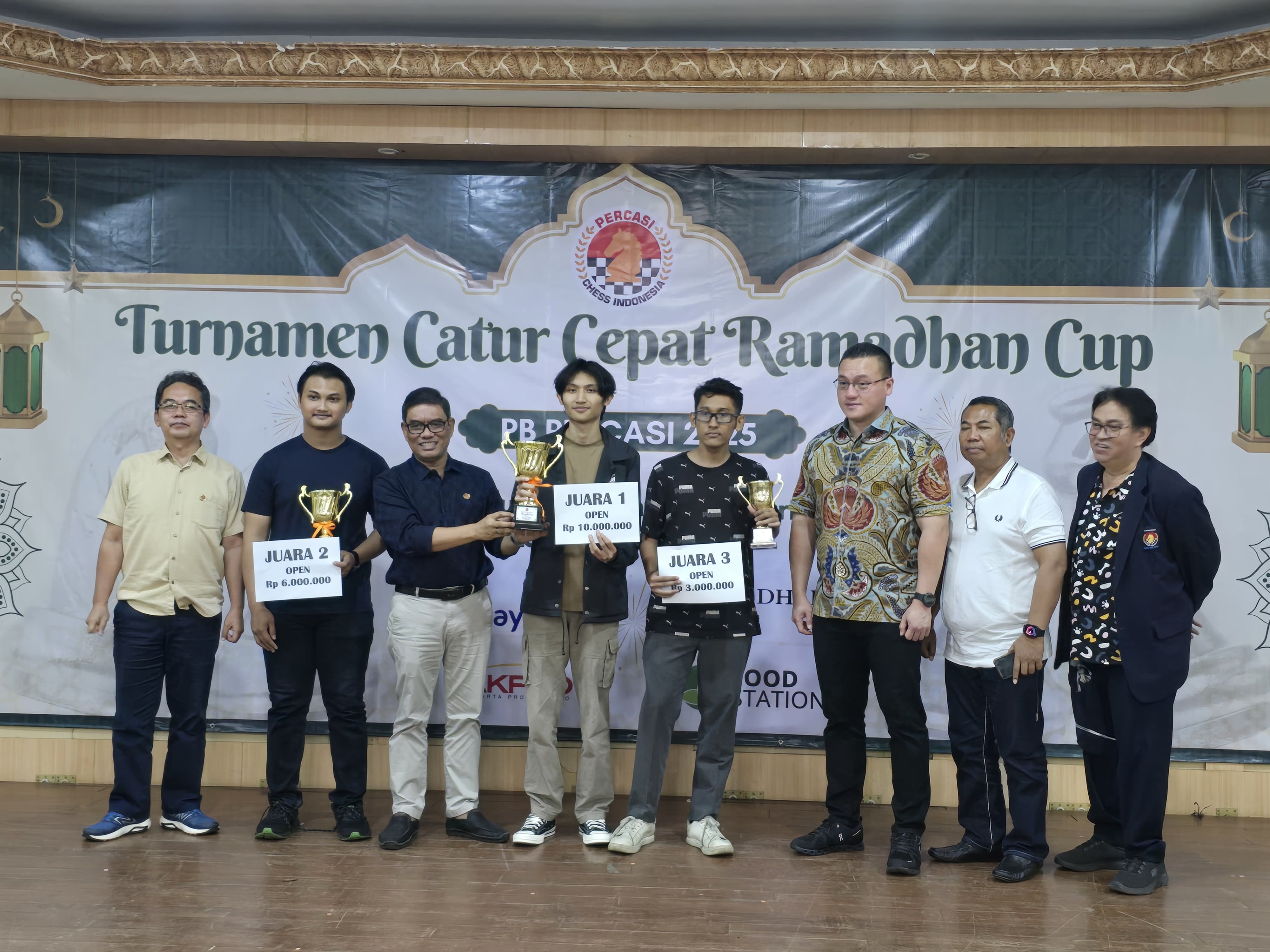 IM Nayaka Budhidarma Juara Catur Cepat Ramadhan Cup 2025, Langkah Awal Menuju SEA Games Thailand