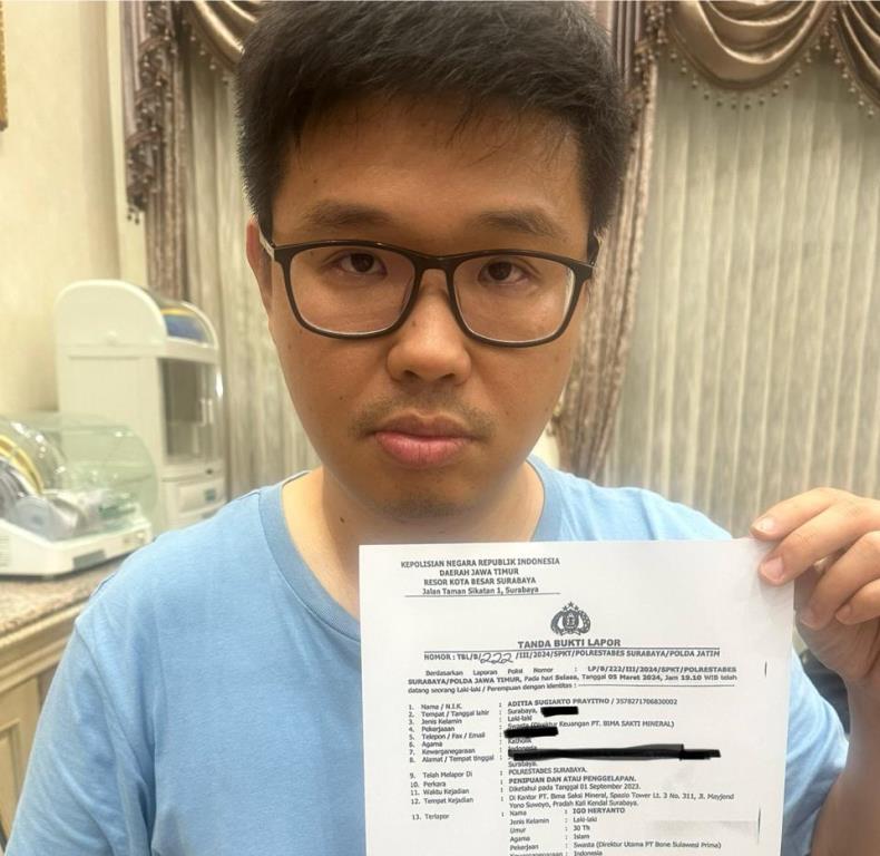 Bisnis Nikel, Pengusaha Surabaya Tertipu Rp 4,1 Miliar