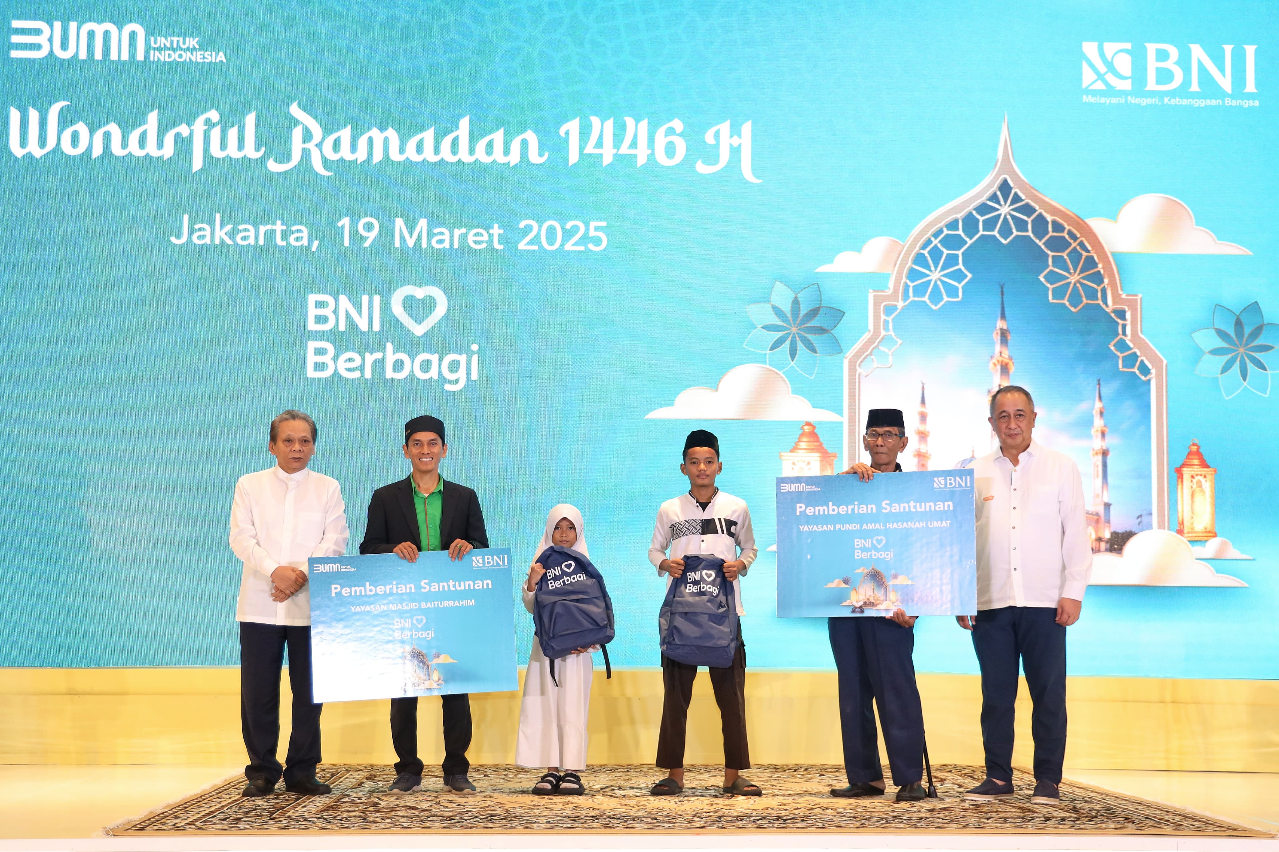 Wonderful Ramadan 2025: BNI Berbagi Kebahagiaan di 14 Kota