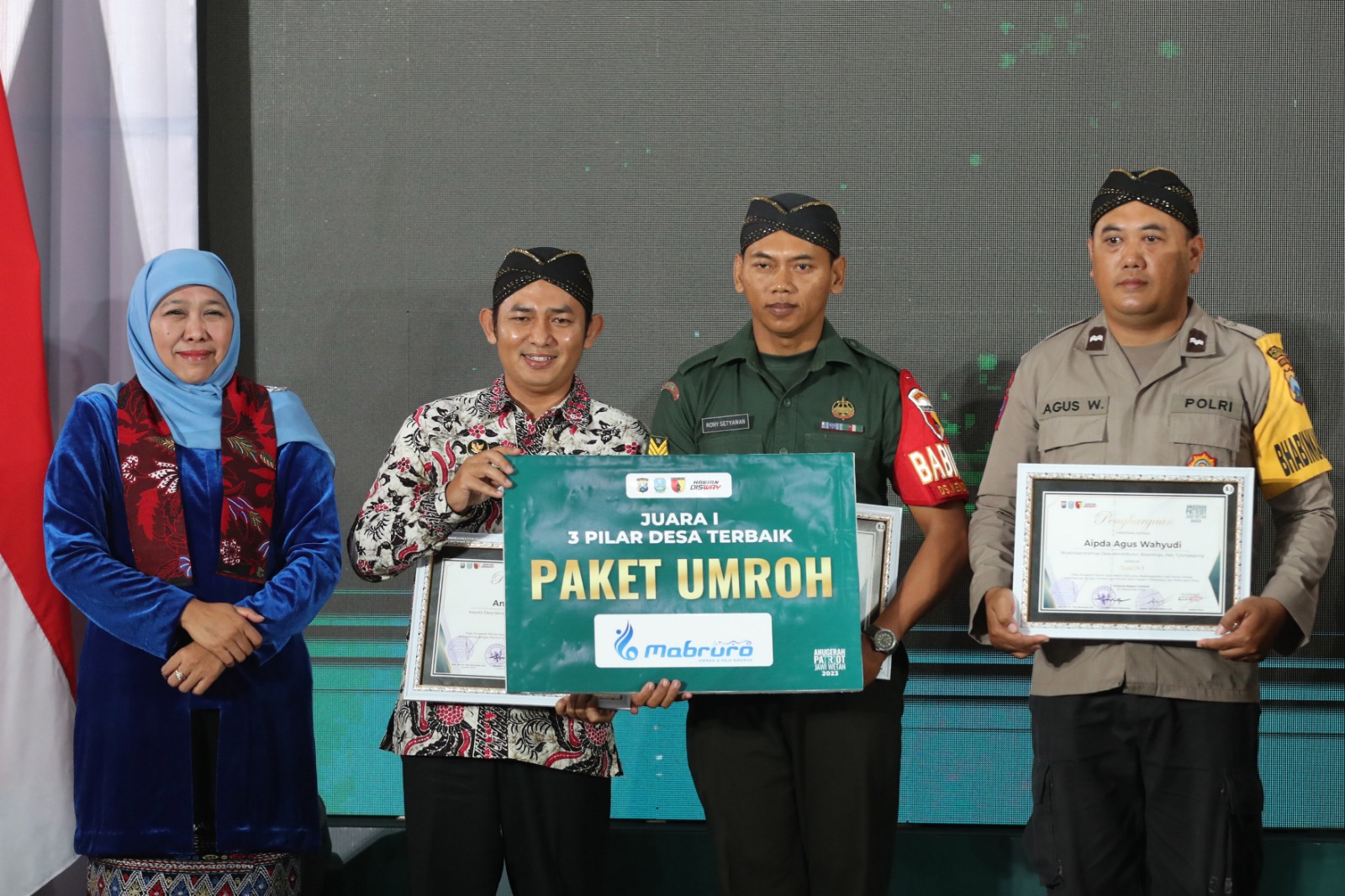 Pemenang Anugerah Patriot Jawi Wetan: Kolaborasi Nyata 3 Pilar Kendalbulur Dalam 1 Tombol