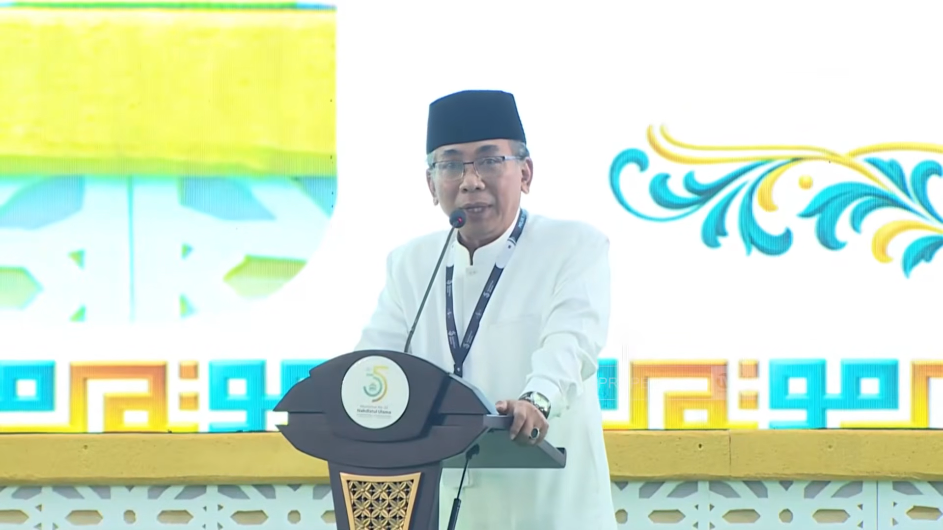 Gus Yahya Berharap Prabowo Dua Periode, Kembali Buka Muktamar NU 2031 Sebagai Presiden 