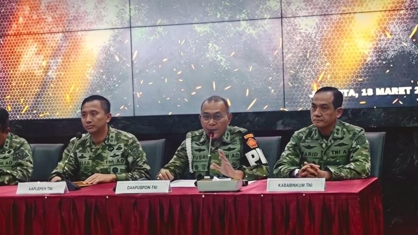 Empat Anggota TNI Terlibat Kasus Penyiraman Air Keras, Ini Inisialnya