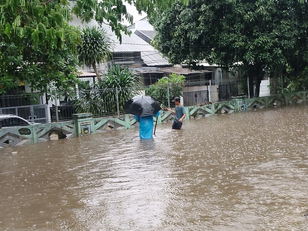 Banjir Rendam SMPN di Tangsel, Lokasi Peristiwa Bullying Hingga Siswa Meninggal