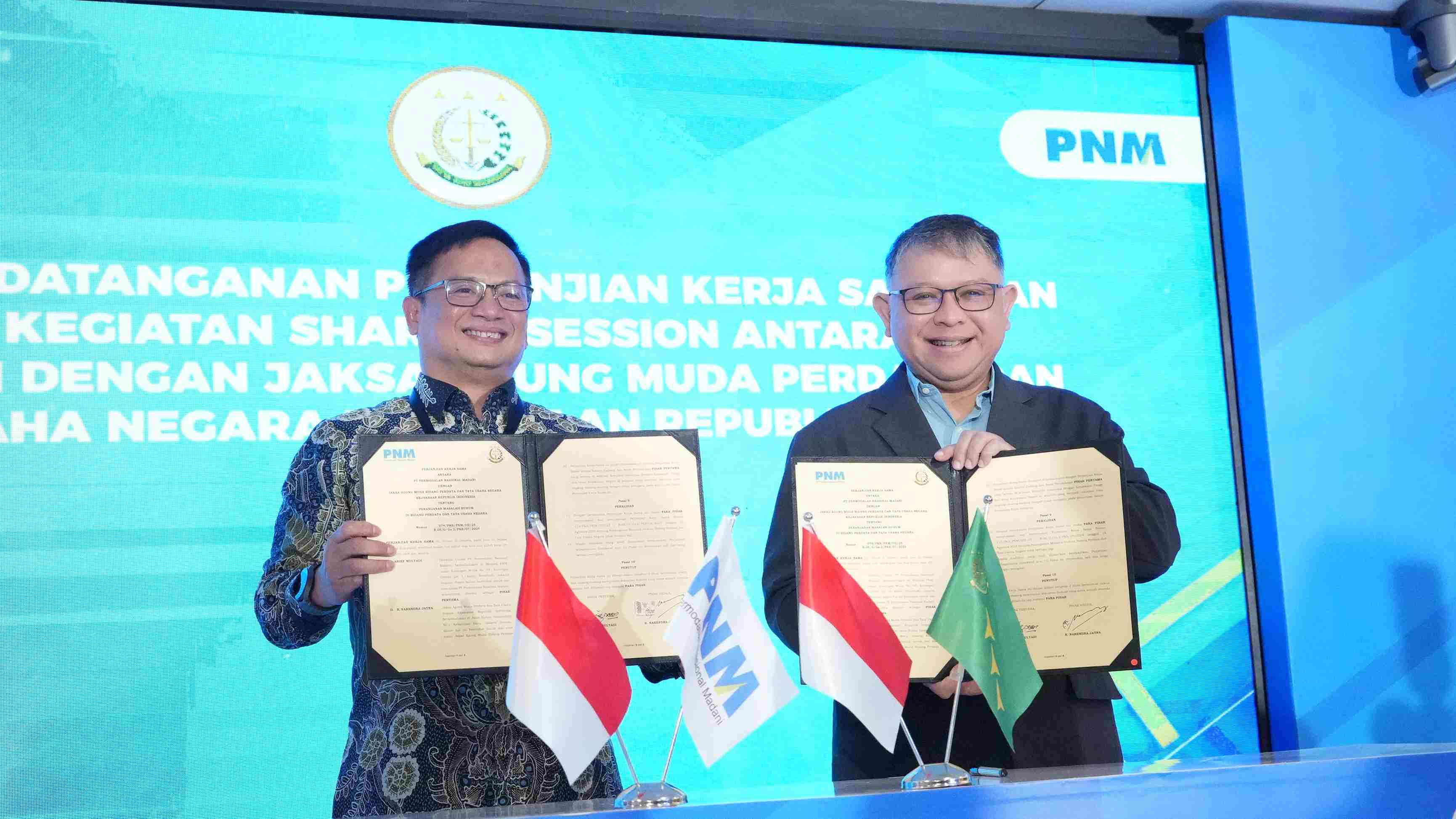 PNM dan JAM DATUN Kejagung Jalin Kerja Sama Penguatan Aspek Hukum