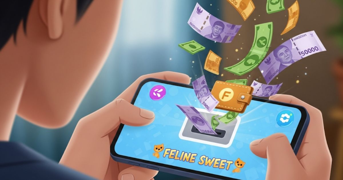 Main Game Dapat Saldo DANA Gratis dari Feline Sweet, Rp300 Ribu Langsung Masuk Dompet Digital