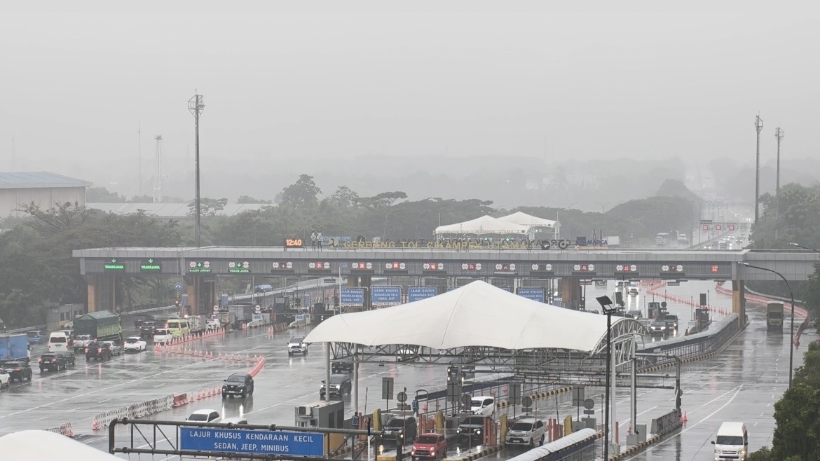 91 Ribu Kendaraan Bakal Padati GT Cikatama Akhir Pekan Ini