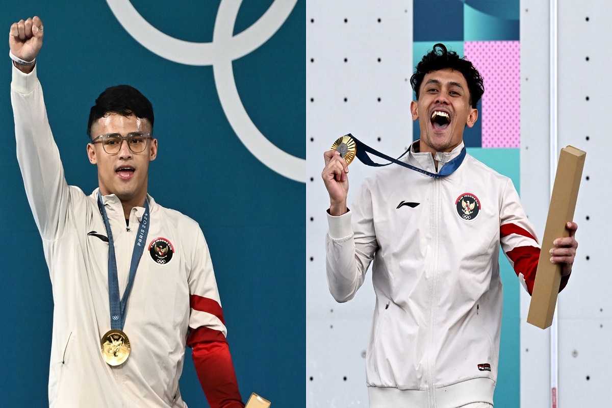 Intip Bonus yang Bakal Diterima Veddriq Leonardo dan Rizki Juniansyah usai Raih Emas Olimpiade Paris 2024