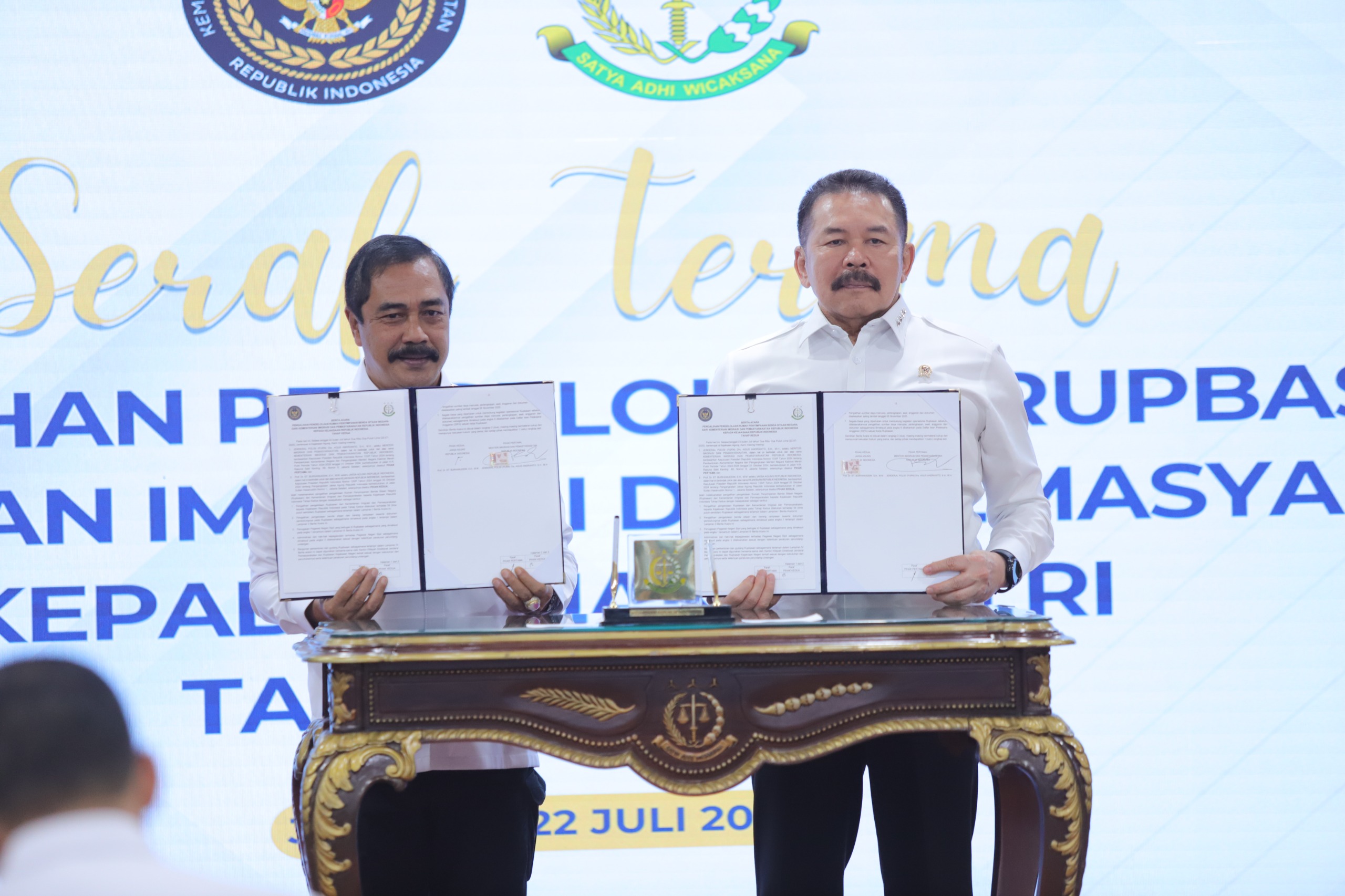 Kejagung dan Kemenimipas Lanjutkan Tahap Kedua Pengalihan Pengelolaan Rupbasan