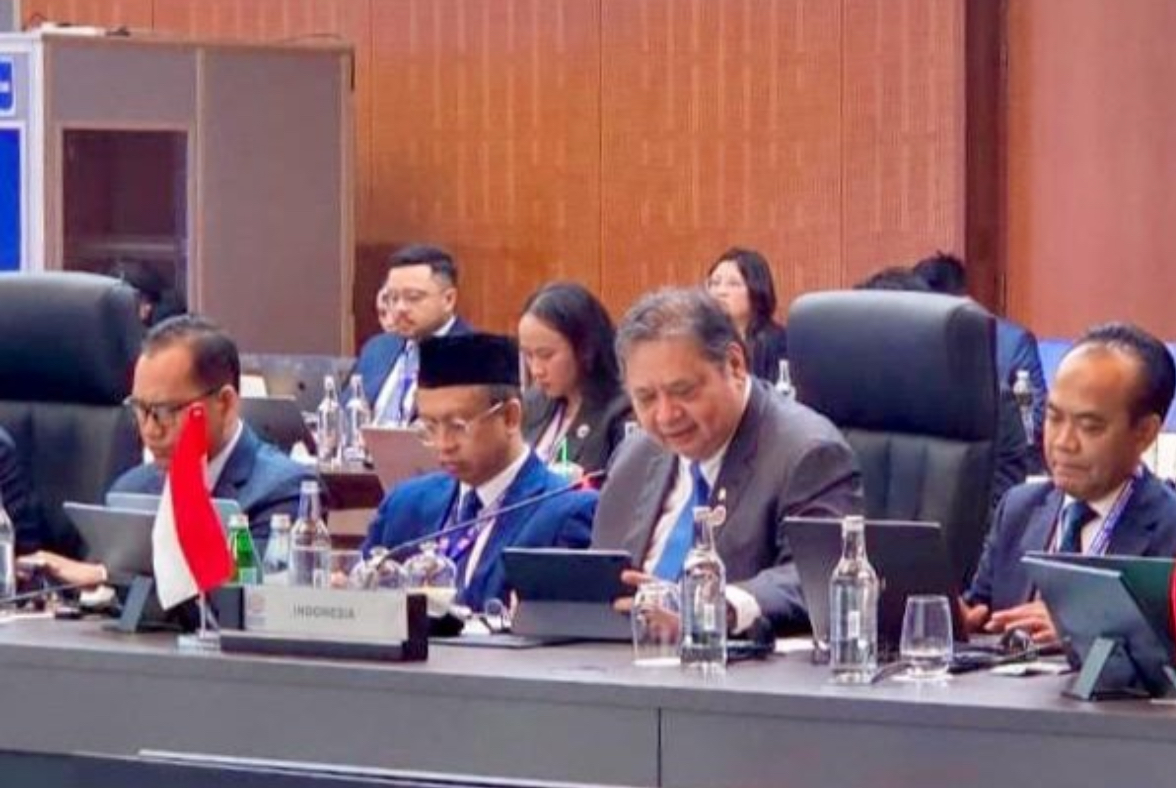 Menko Airlangga Tegaskan Komitmen Indonesia Dorong Transformasi Digital ASEAN di Pertemuan AECC ke-26