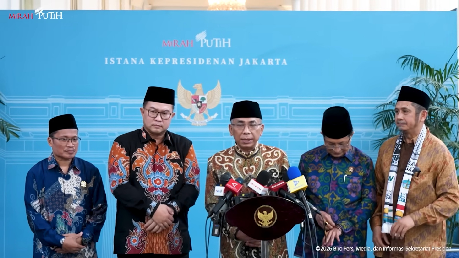 Presiden Kumpulkan Tokoh Islam di Istana Bahas Board of Peace, Gus Yahya: Iuran Keanggotaan Memang Dibutuhkan