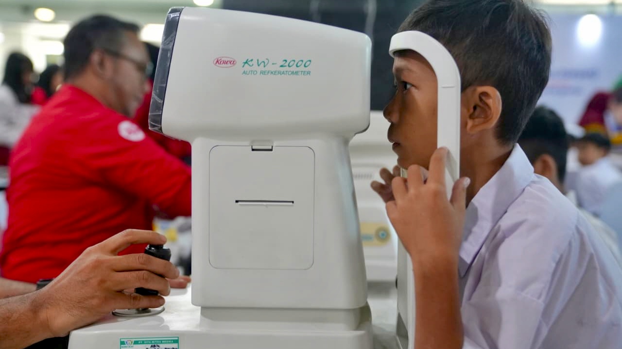 Program CAKRA PGN Jangkau 300 Siswa dan Warga Lewat Layanan Kesehatan Mata