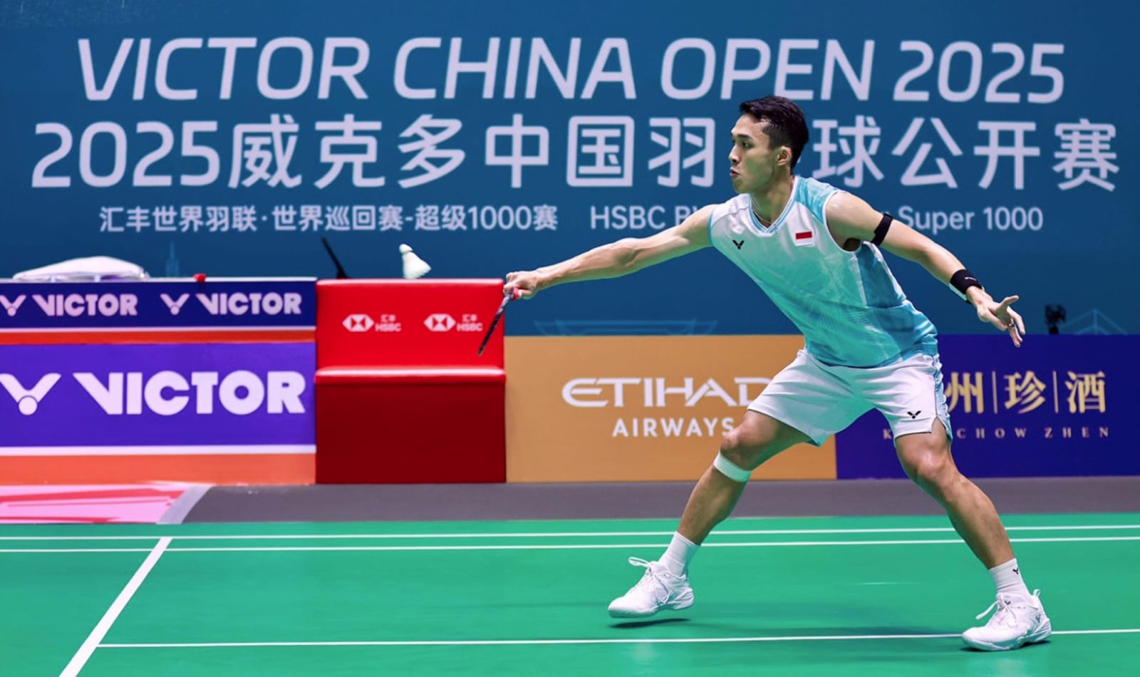 Jonatan Christie Lolos ke 16 Besar China Open 2025, Lewati Rintangan Pertama!