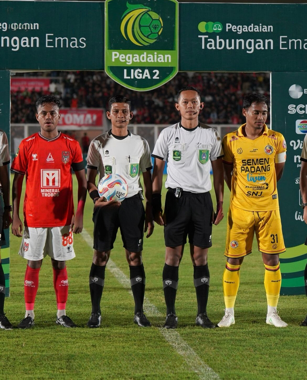 Semifinal Liga 2 2023/2024 Malut United vs Semen Padang 1-1: Modal Positif Kabau Sirah Sebelum Leg Kedua