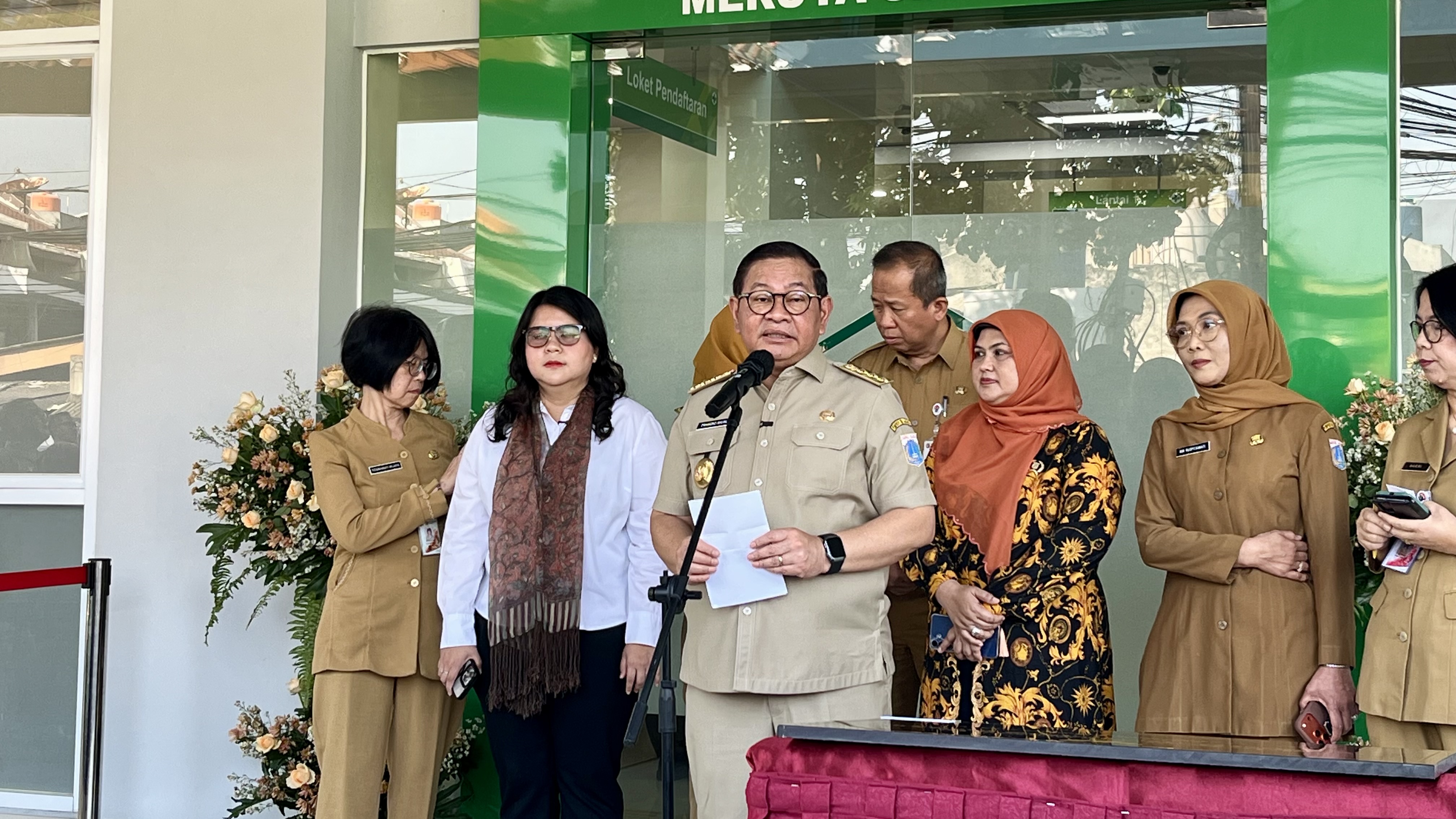 Diresmikan Pramono, Puskesmas Pembantu Meruya Selatan II Layani Hingga 100 Warga per Hari