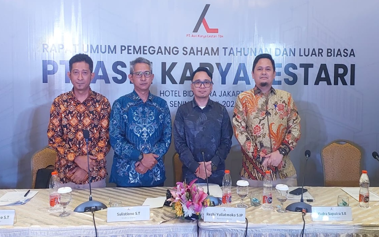 PT Asri Karya Lestari Tbk Umumkan Hasil RUPS, Ini Susunan Pengurus Baru