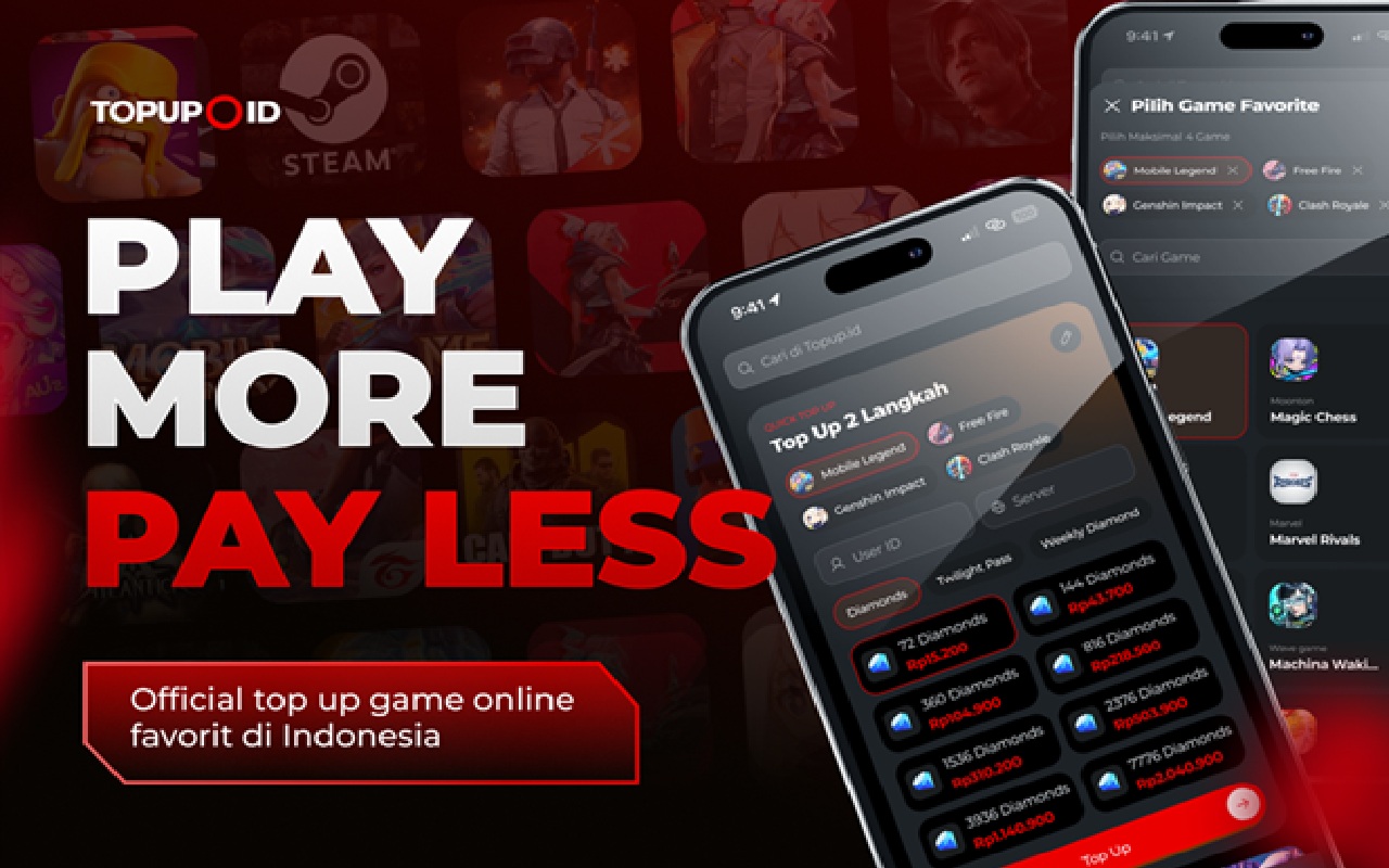 Resmi Launching! topup.id Janjikan Top Up Game Aman Tanpa Risiko Banned