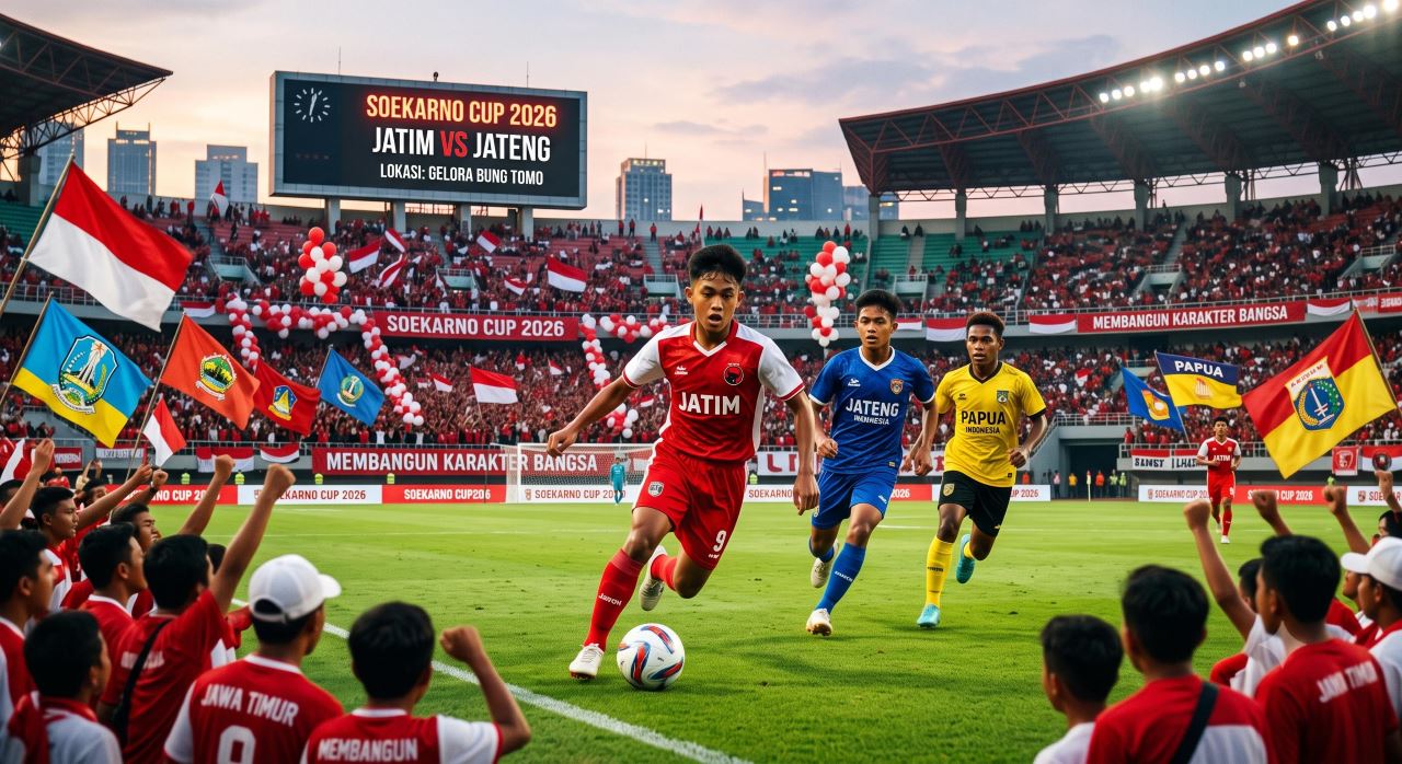 Soekarno Cup Lahirkan Pesepak Bola Berkarakter