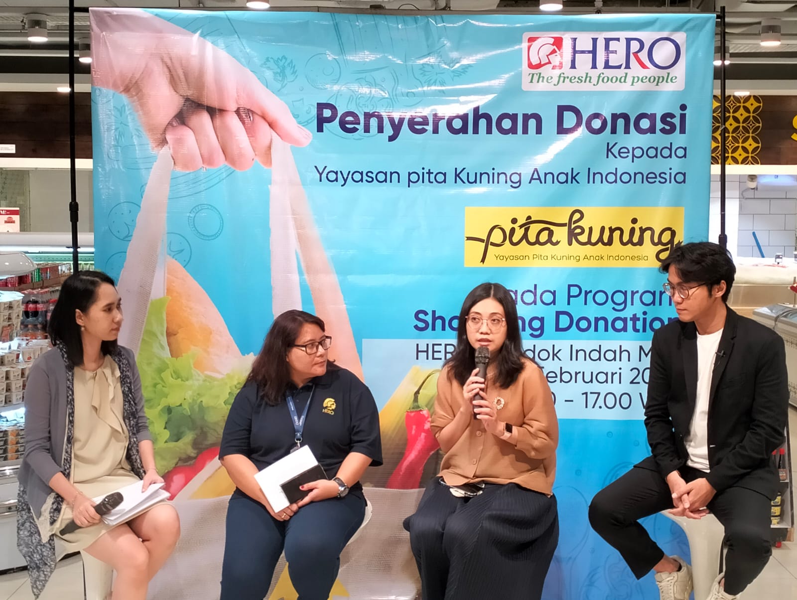 Perkuat Perawatan Kanker Anak, Hero Supermarket Kolaborasi dengan Yayasan Pita Kuning Anak Indonesia