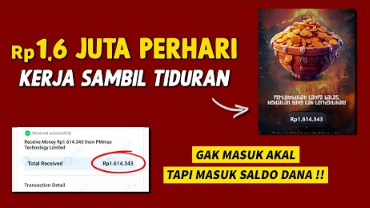 Nggak Masuk Akal tapi Masuk Saldo DANA Gratis, Main Game Penghasil Uang 2025 Langsung Cair Rp1,6 Juta Per Hari
