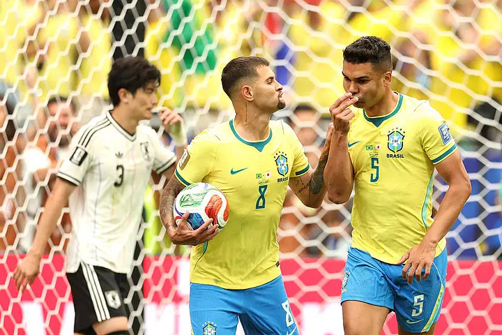 Rating Pemain Brasil Usai Tumbangkan Jepang 2-1: Martinelli Solid, Casemiro Terbaik