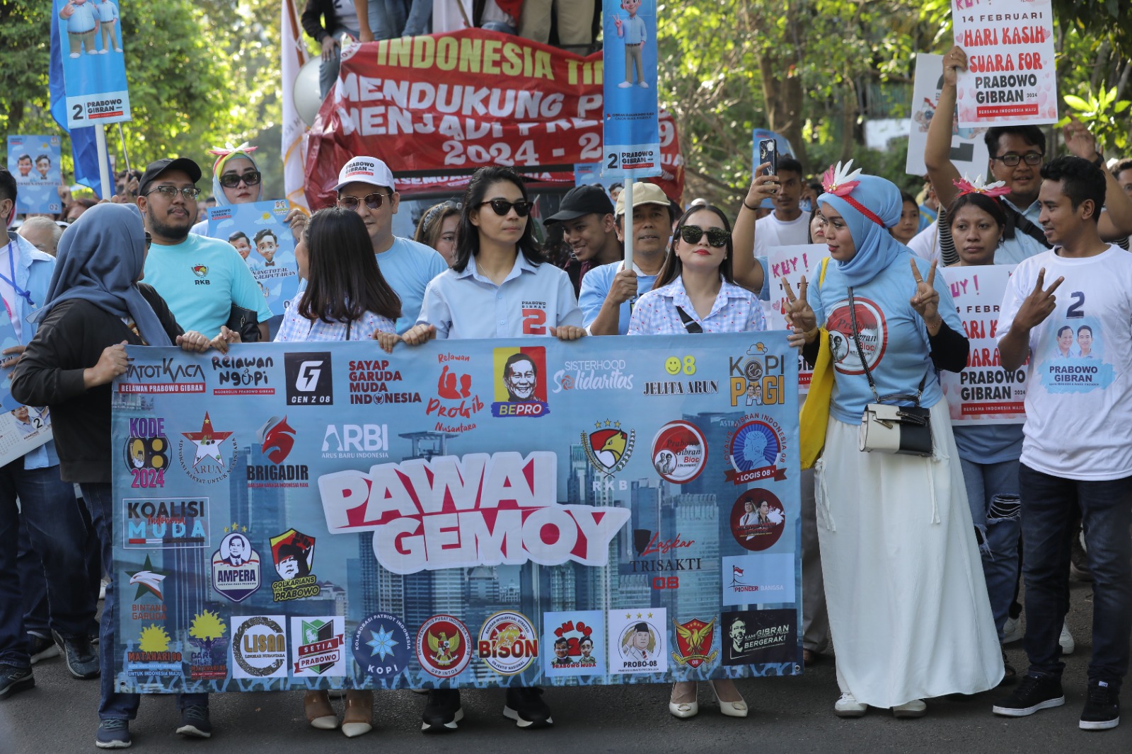 Dianggap Perjuangkan Kepentingan Anak Muda, Milenial dan Gen Z Deklarasi Dukung Prabowo-Gibran