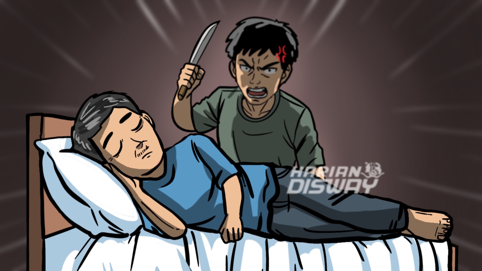 Pagi Berdarah di Bengkalis, Anak Lelaki Bunuh Ayah: Itu Akumulasi Marah