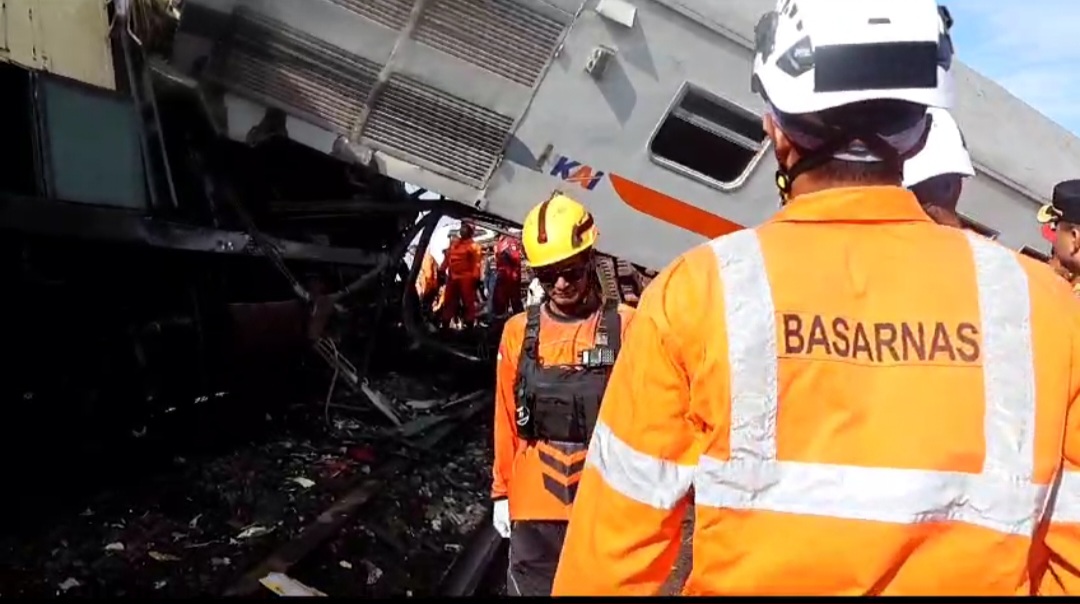 Jasa Raharja Bakal Santuni Seluruh Korban Tabrakan Kereta di Cicalengka