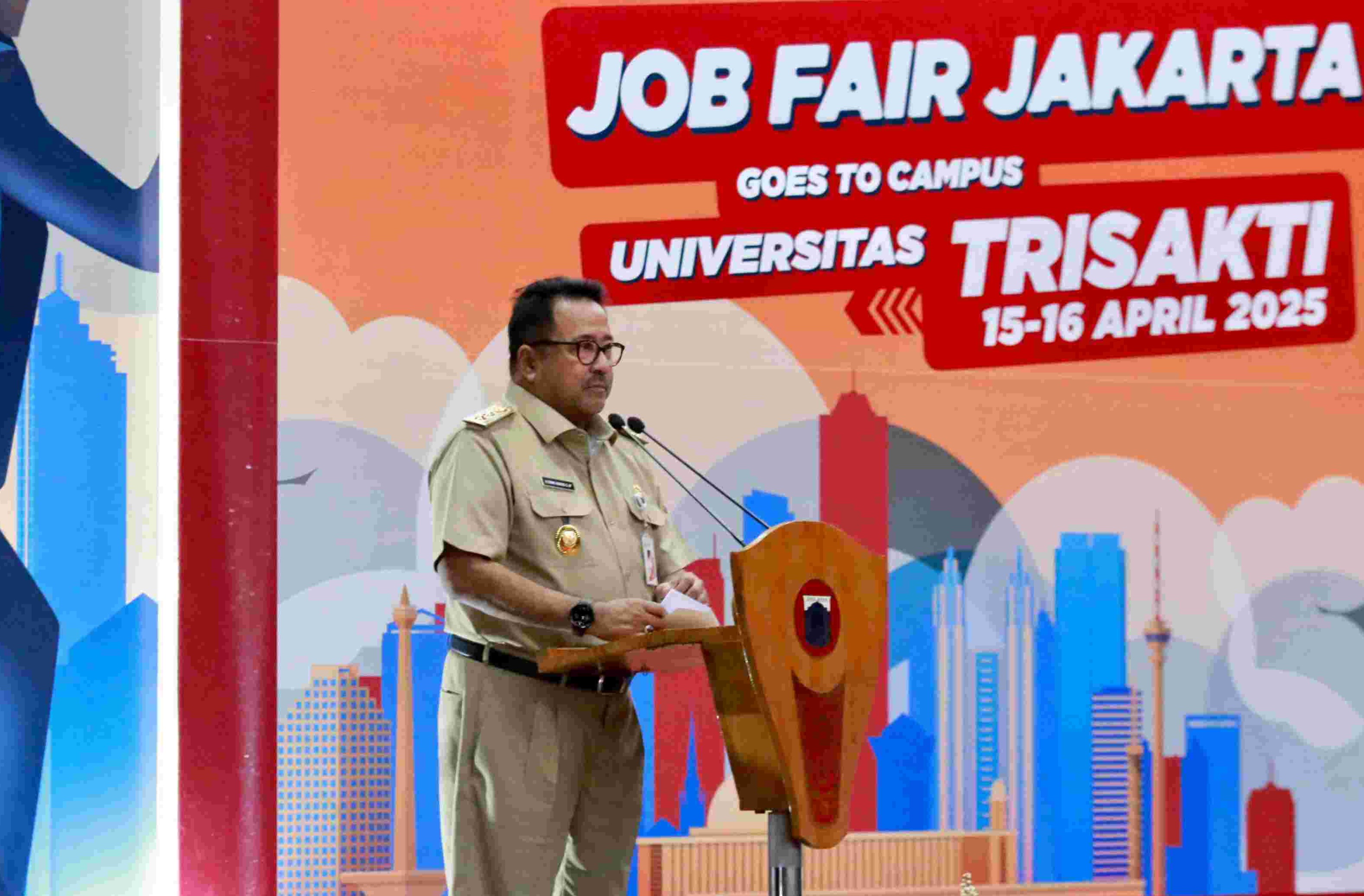 Pramono-Rano Karno Kebut 100 Hari Pertama, Dukung Lapangan Kerja di Jakarta Lewat Job Fair Trisakti