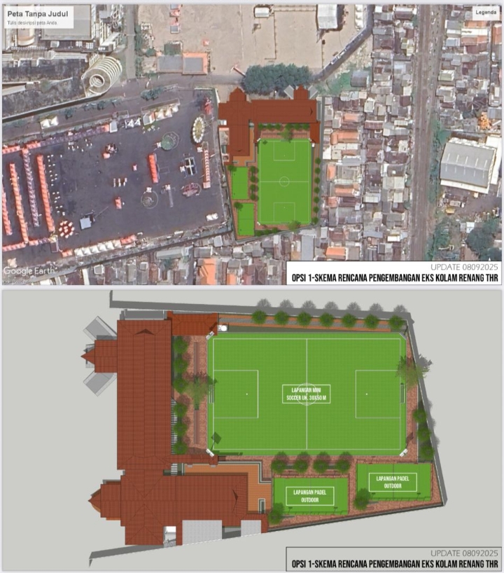 Bangun Lapangan Padel dan Mini Soccer di THR, DPRD Surabaya: Perlu Survei!