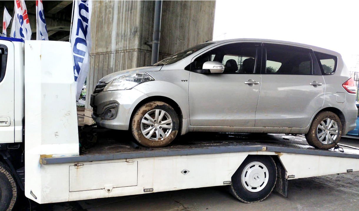 Suzuki Gerak Cepat Siapkan Free Towing Untuk Kendaraan Korban Banjir