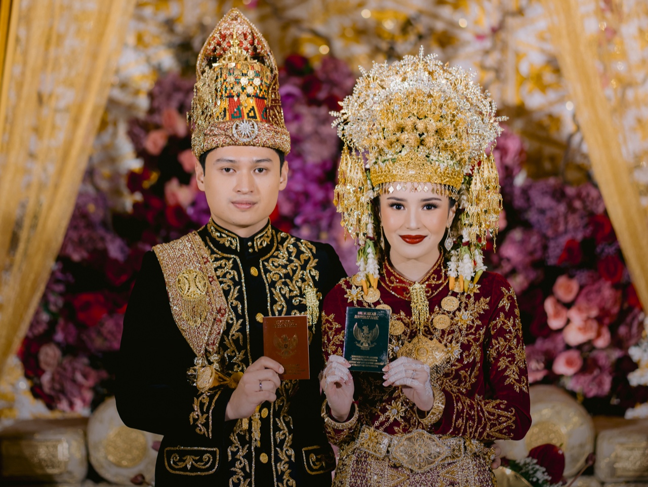 Ini Makna di Balik Busana Akad Nikah Beby Tsabina dan Rizki Natakusumah dengan Nuansa Aceh